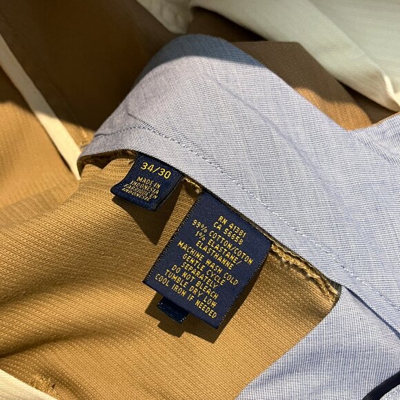 Polo Ralph Lauren Classic Fit Stretch Corduroy Pants - Men's Size 34*30 - Picture 9 of 14